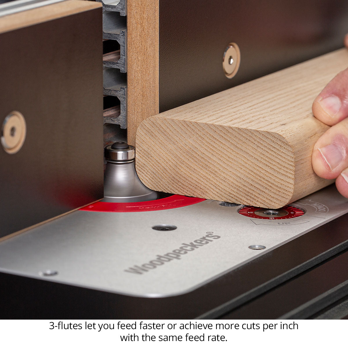 Roundover Router Bits - Carbide Tipped - 3 Flute