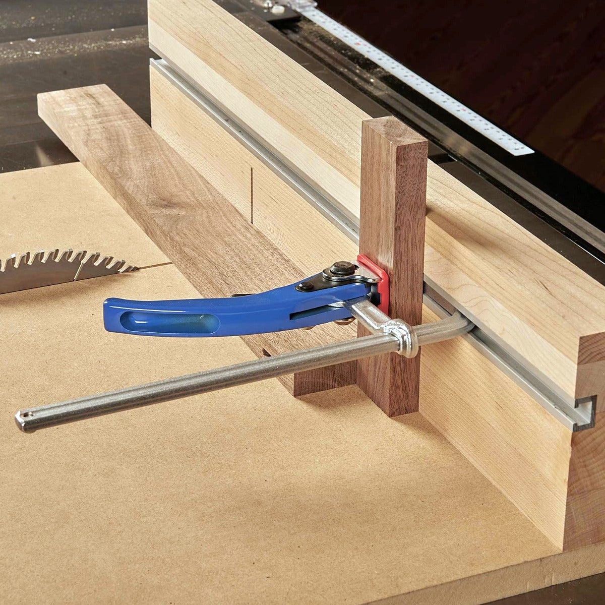 EHOMA 7-1/2” Track Clamp with Ratcheting Handle