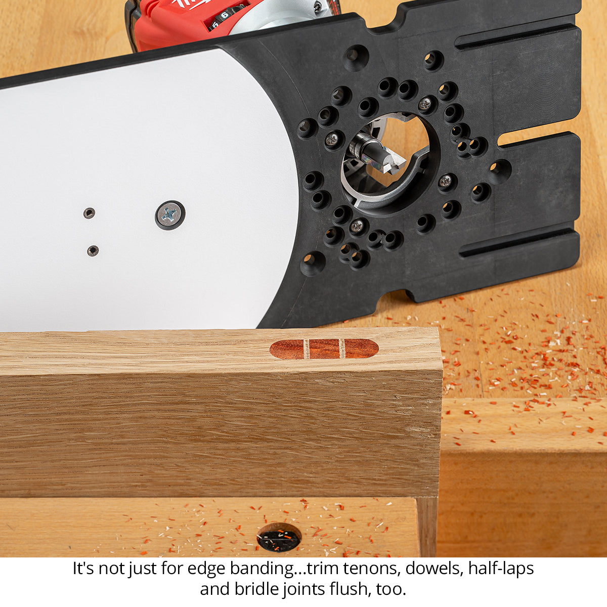Flush Trim Base for Compact and Mid-Size Routers