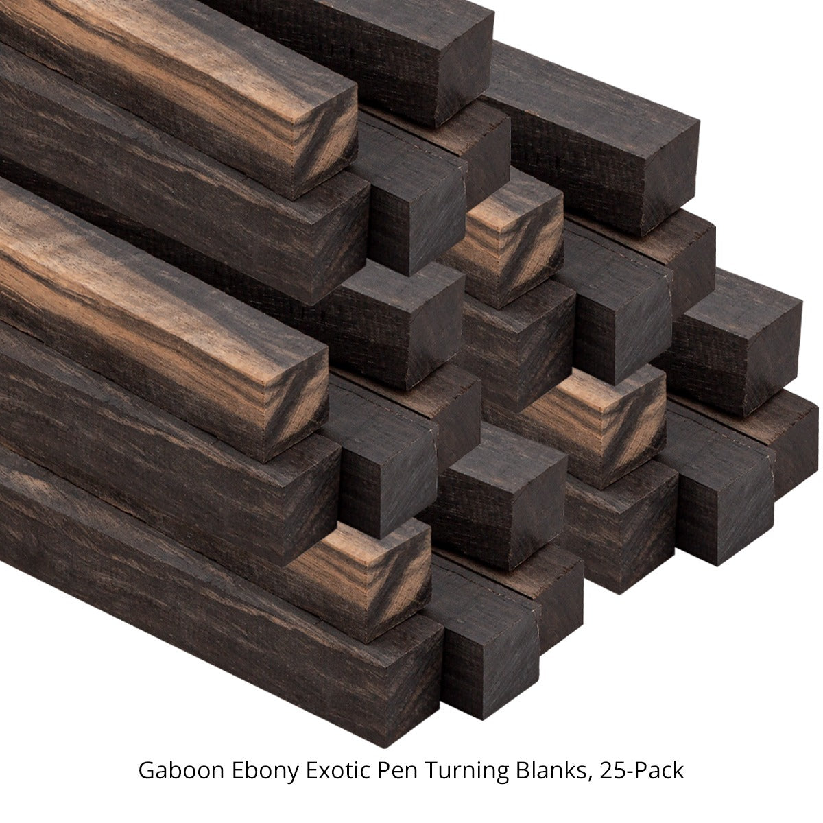 Gaboon Ebony Exotic Pen & Turning Blanks