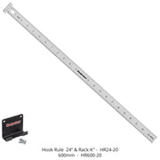 24 Inch Hook Rule with Rack-It - CLOSEOUT