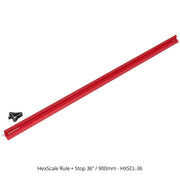 HEXSCALE RULE - 36 INCH / 900MM and Stop - OPEN BOX