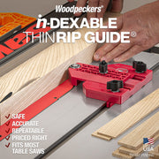 Woodpeckers in-DEXABLE ThinRip Guide