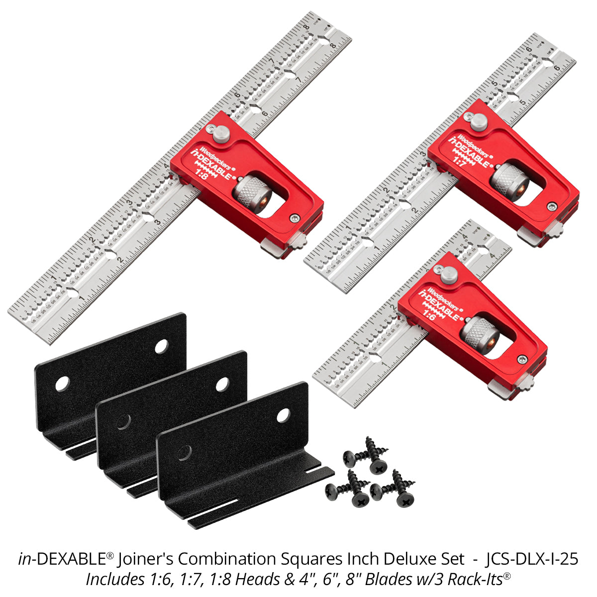 in-DEXABLE Joiner’s Combination Squares