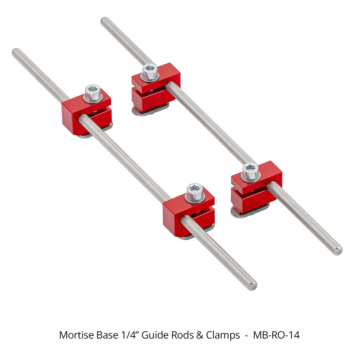 Mortise Base Guide Rods & Clamps
