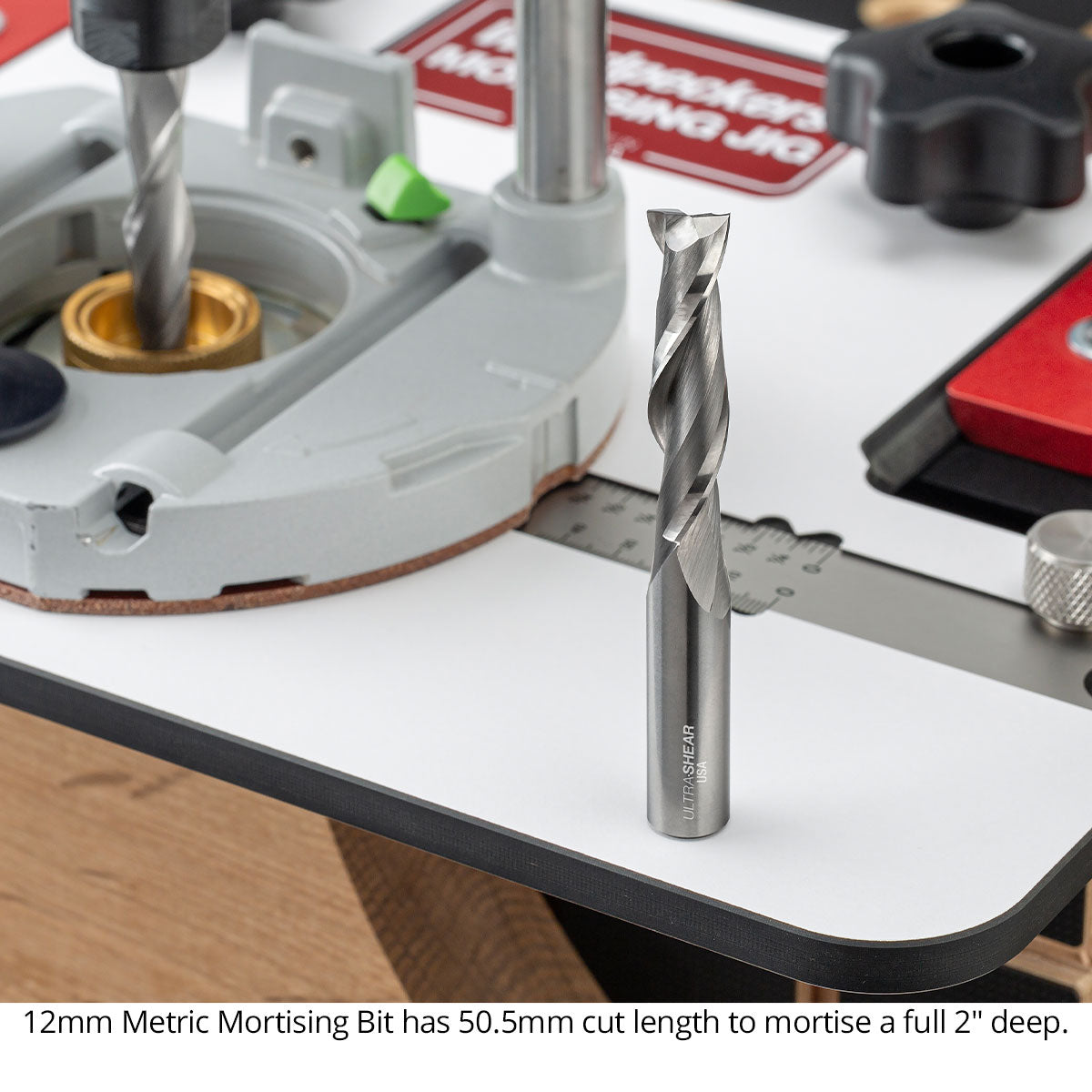 Metric Up Cut Spiral Mortising Router Bits For Domino Tenons
