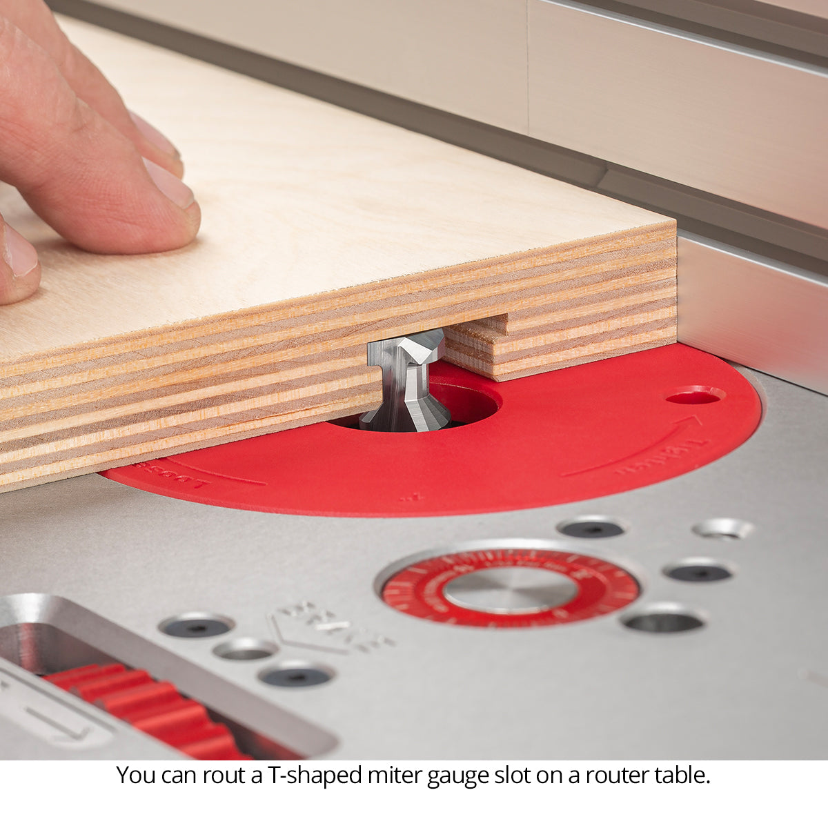 T-Slot Router Bit - Miter Gauge Slot - Solid Carbide