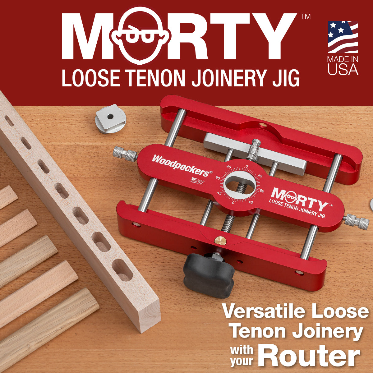 Morty™ Loose Tenon Joinery Jig Closeout Open Box