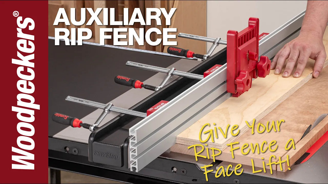 Load video: Auxiliary Rip Fence