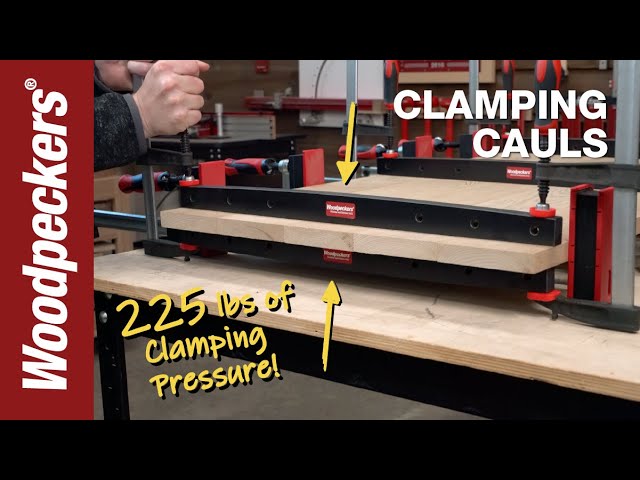 Load video: clamping cauls video
