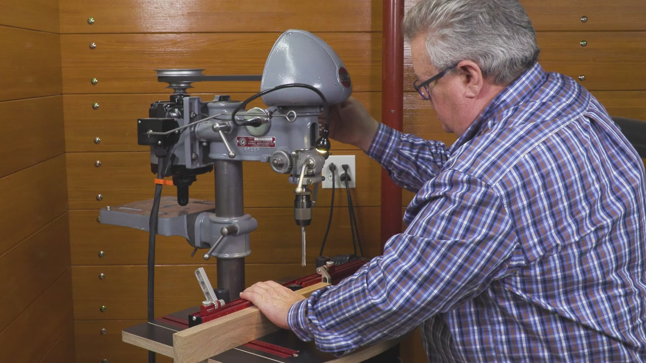 Load video: DUAX Angle Drilling Table