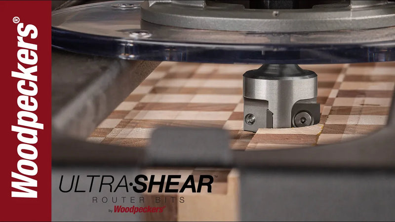 Ultra-Shear 1" Diameter Carbide Insert Spoilboard Router Bit Video