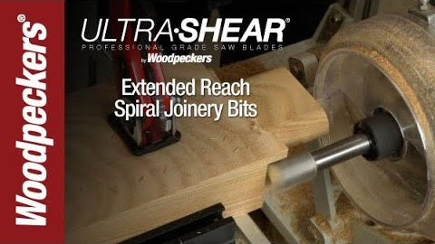 Ultra-Shear Extended Reach Spiral Joinery Router Bits Video