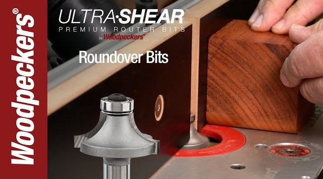 Ultra-Shear Carbide Tipped 2-Flute Roundover Router Bit Video