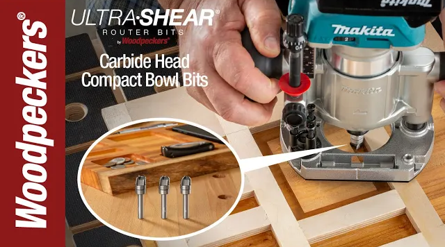 Ultra-Shear Compact Bowl Router Bits Video