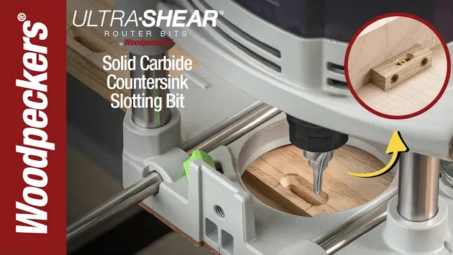 Load video: Ultra-Shear Countersink Slotting Router Bit Video