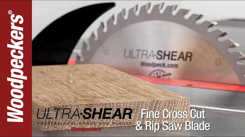 Ultra-Shear Fine Cross Cut & Rip Table Saw Blade Video
