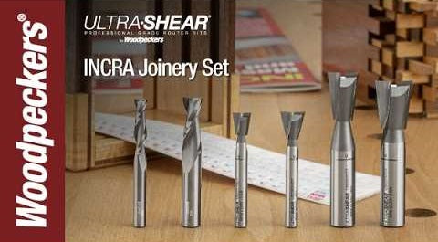 Ultra-Shear Joinery Router Bit Set for Incra LS System Video