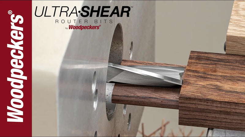 Ultra-Shear Solid Carbide 1/2 Shank 3-Flute Slow Spiral CNC Router Bit Video