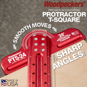 Precision Woodworking Protractor T-Square