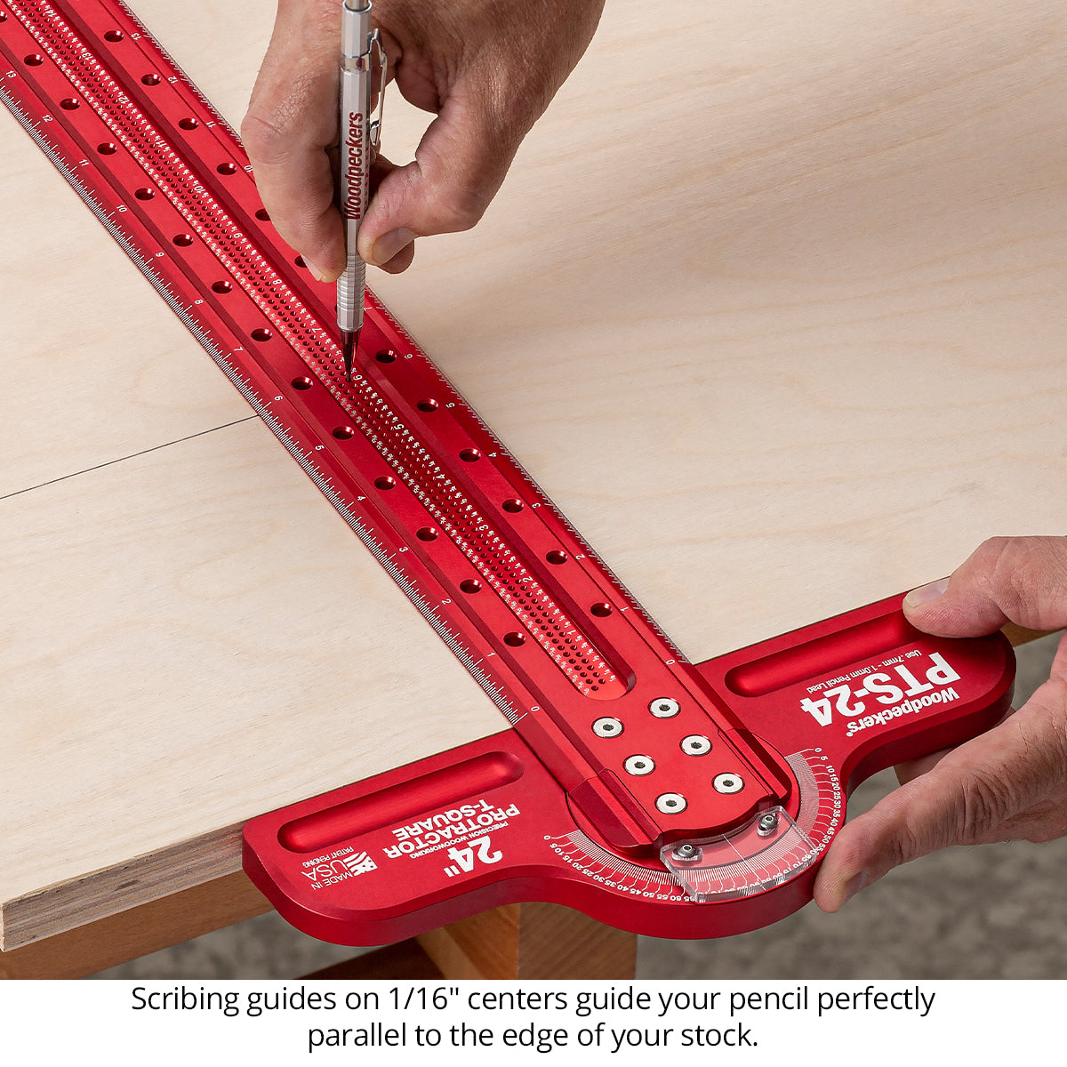 Precision Woodworking Protractor T-Square