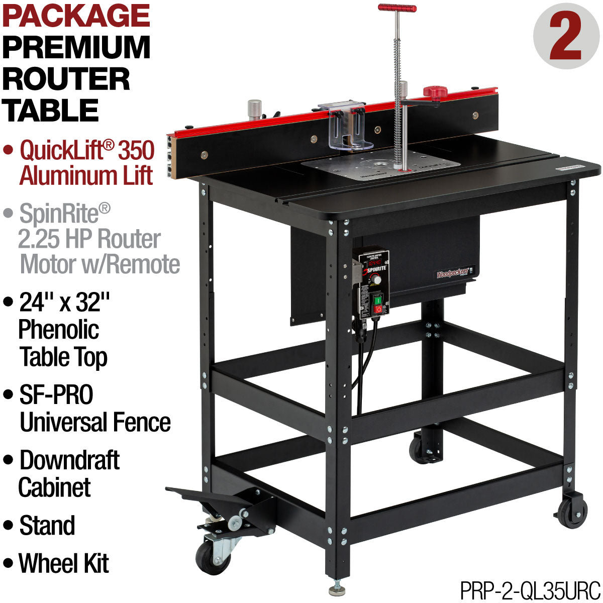 Premium Router Table Packages