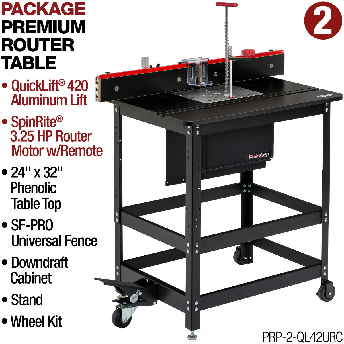 Premium Router Table Packages