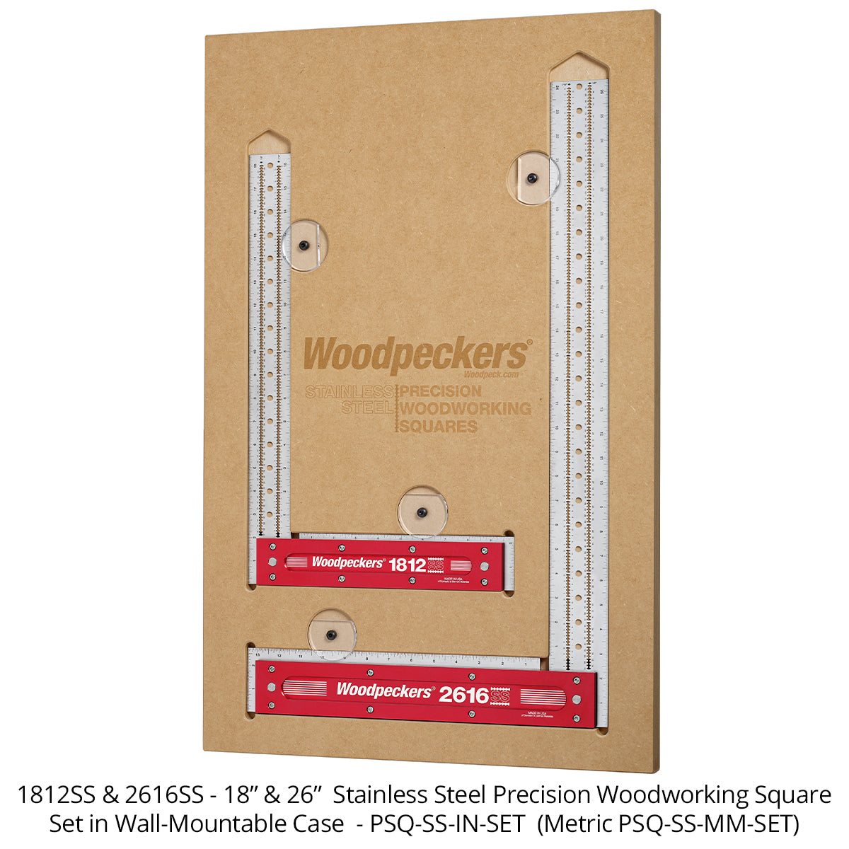 Stainless Steel Precision Woodworking Squares