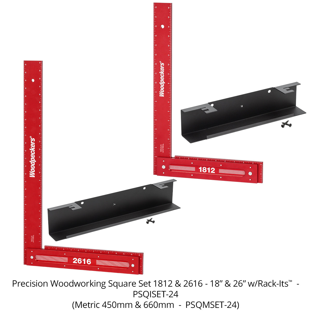 Aluminum Precision Woodworking Squares