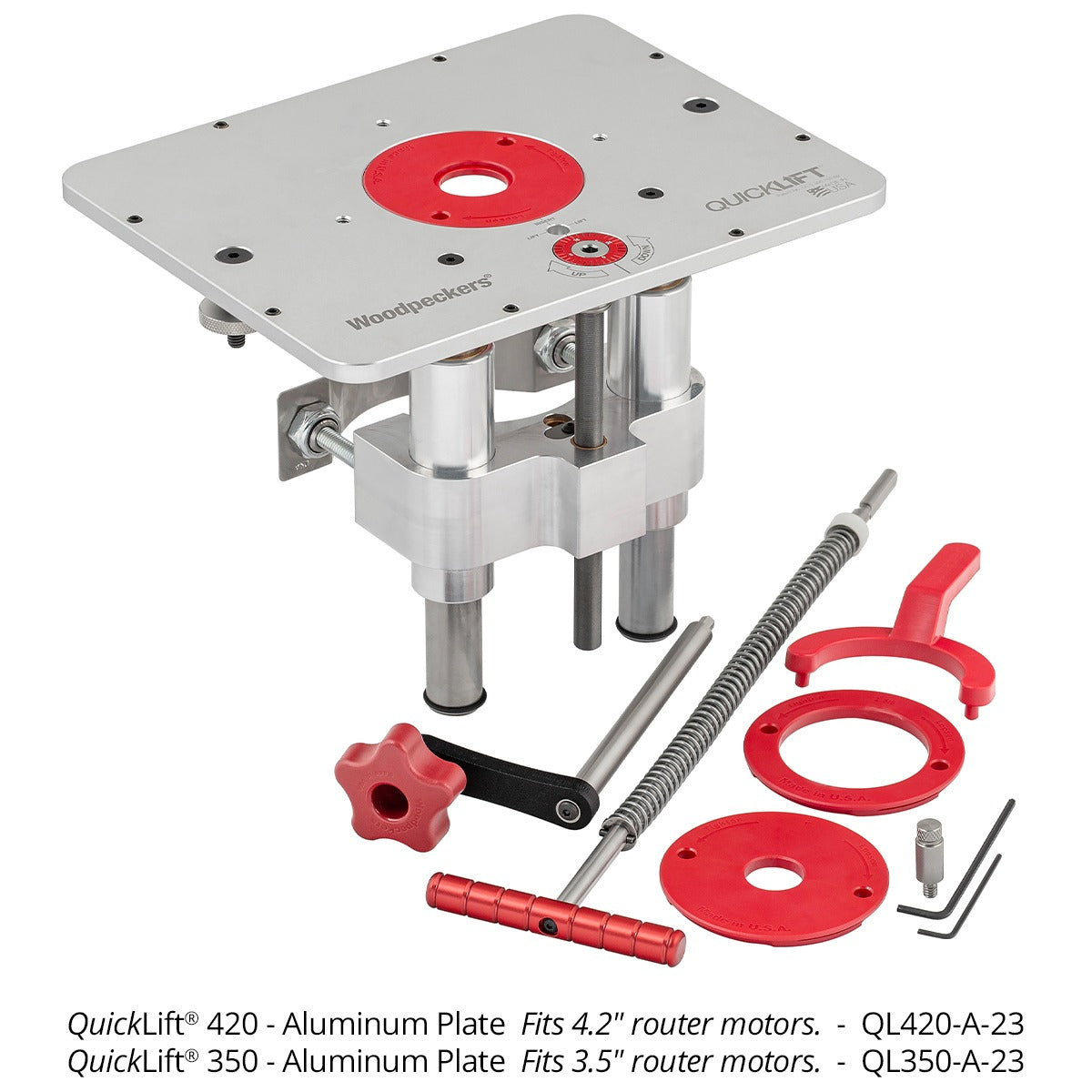 QuickLift and QuickLift HDS Router Lifts