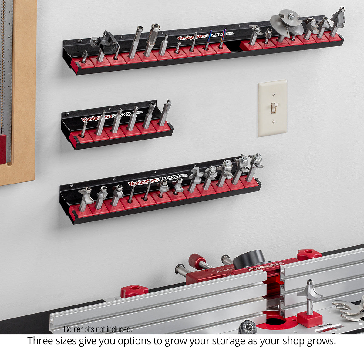 RackBit Router Bit Storage System