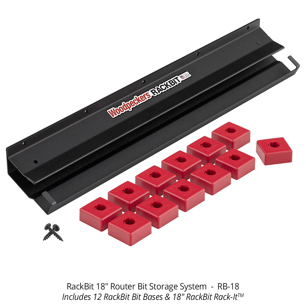 RackBit Router Bit Storage System