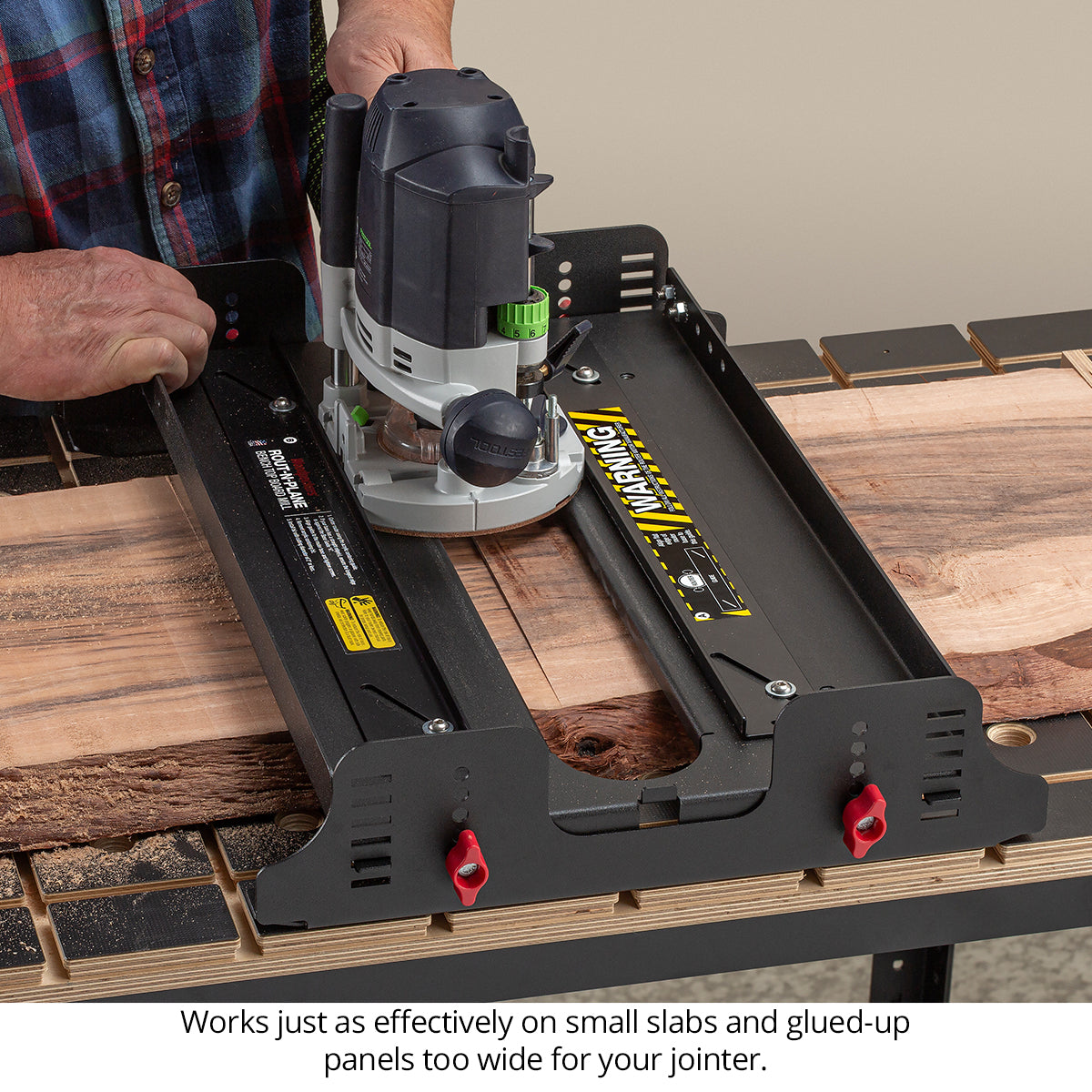 Rout-N-Plane Bench Top Board Mill