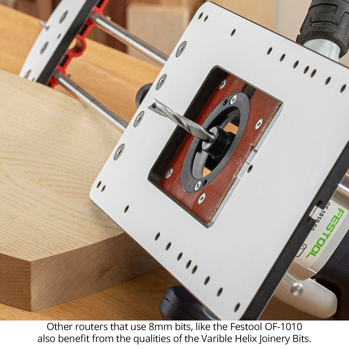 Variable Helix Router Bits - Up-Cut Spiral - Solid Carbide