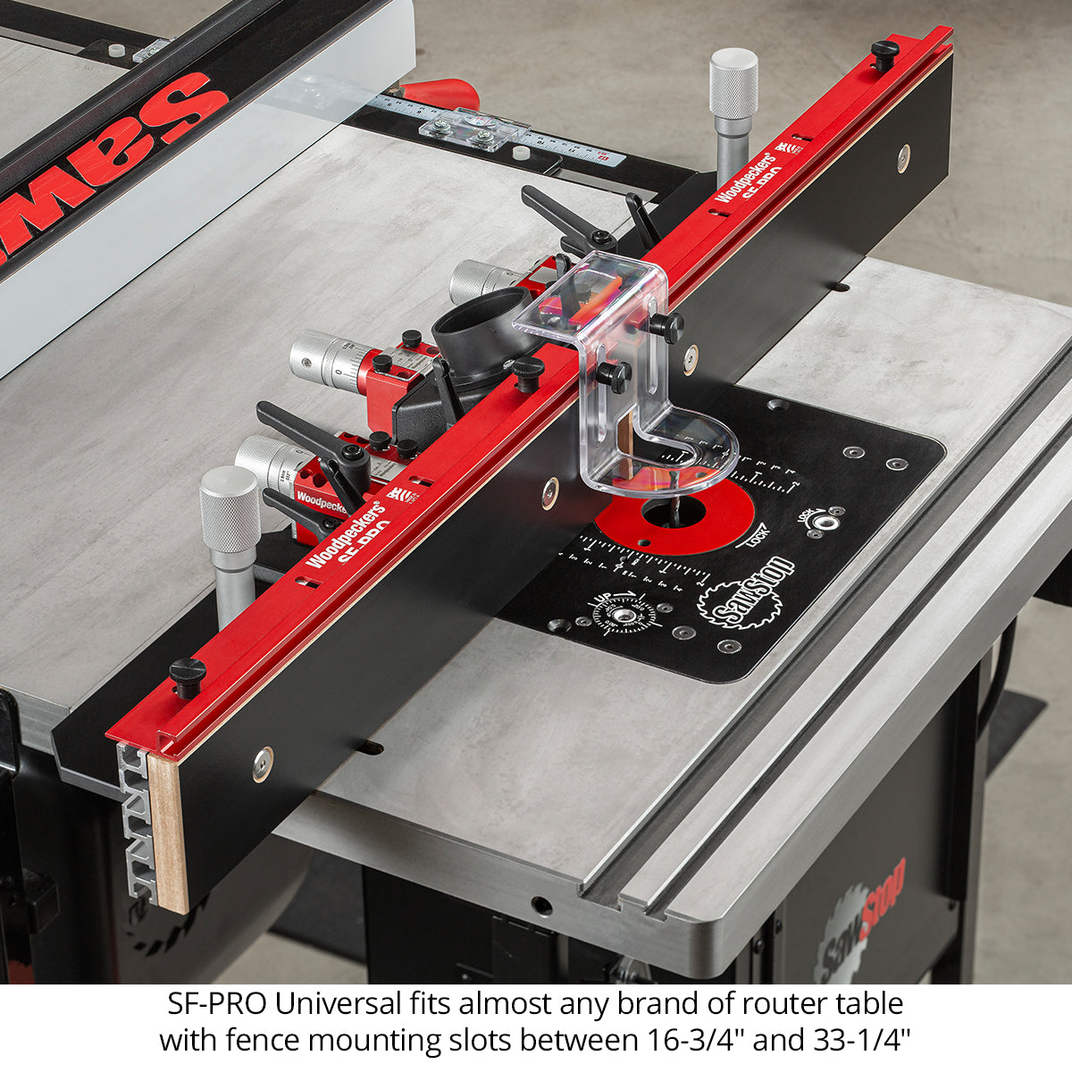 SF-PRO Universal Router Table Fence