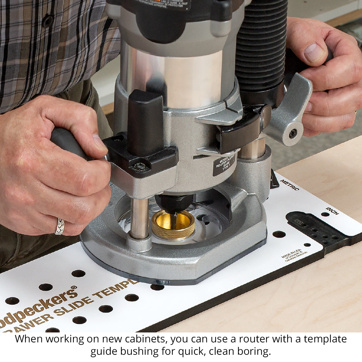 Shelf Pin and Drawer Slide Template