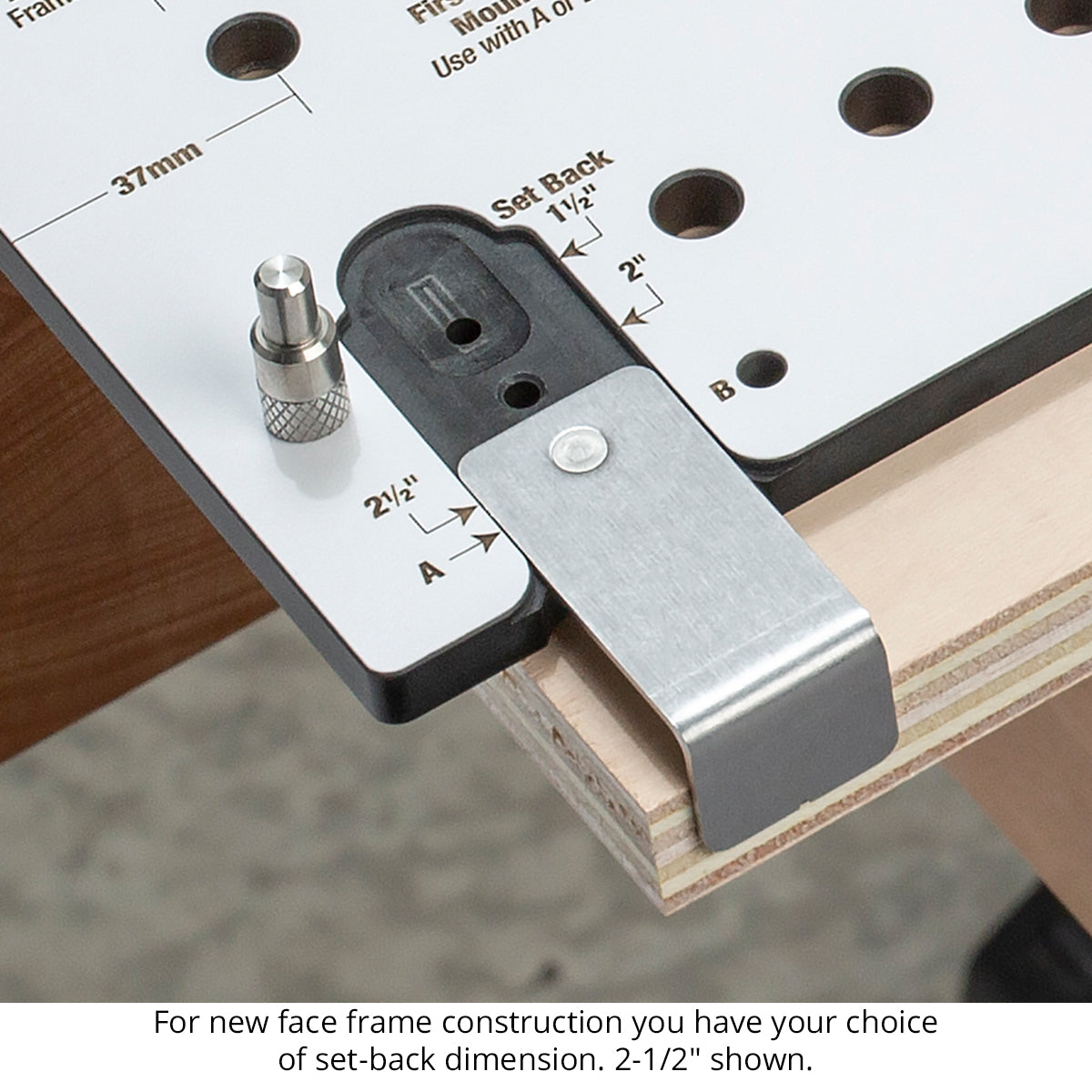 Shelf Pin and Drawer Slide Template