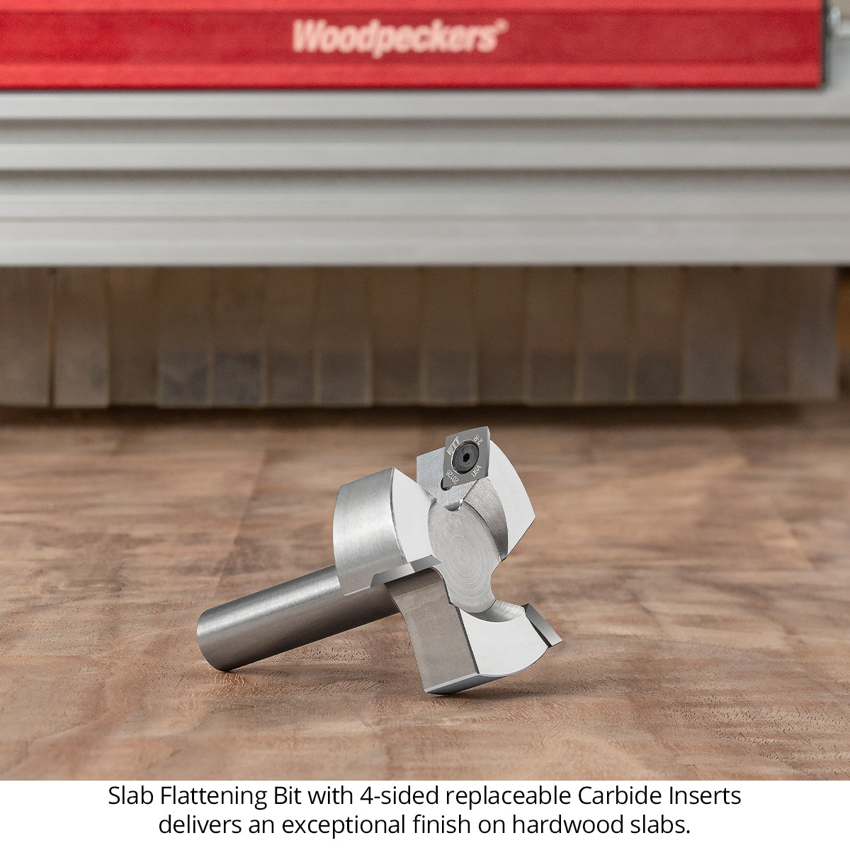 Spoilboard Router Bits - 2 Inch Diameter - Carbide Insert - 3 Flute