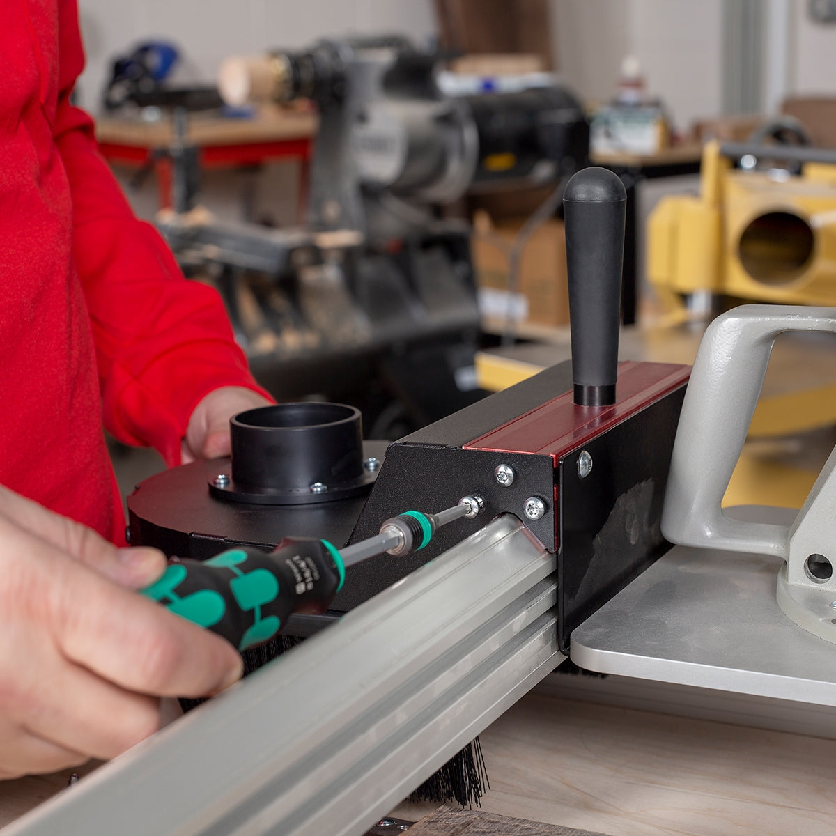 Slab Flattening Mill - Dust Collection Shroud (Non-Pro Models)
