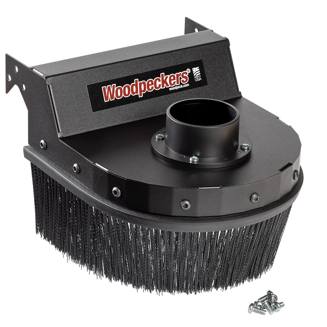 dust collection shroud on white background