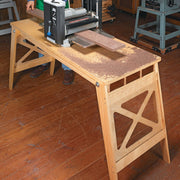 Woodsmith Folding Worktable Printed Standard Plan & Premium Shop Drawings