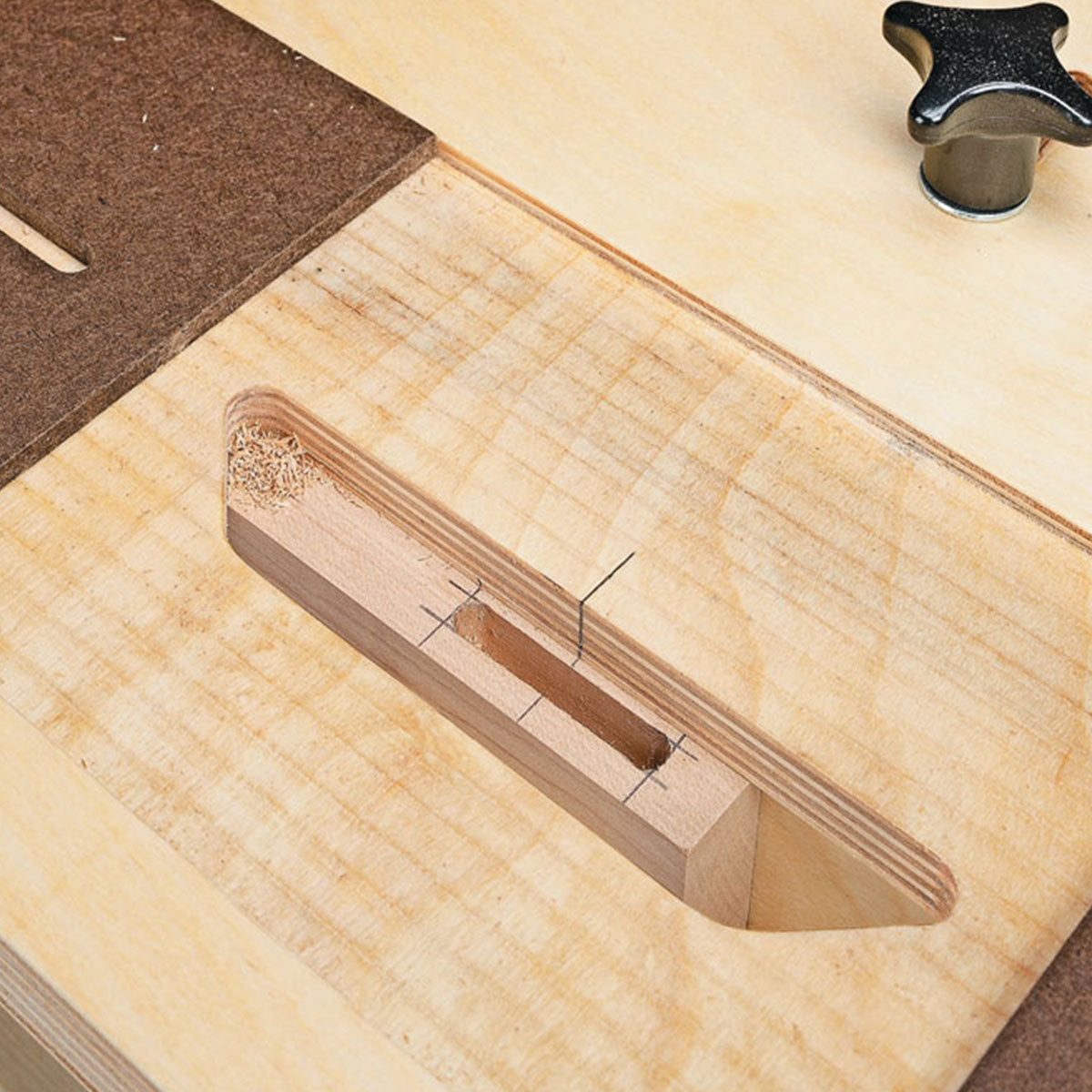 Woodsmith Router Mortising Jig Printed Standard Plan & Premium Shop Drawings