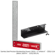 Stainless Steel Square - 12" with Rack-It - OPEN BOX