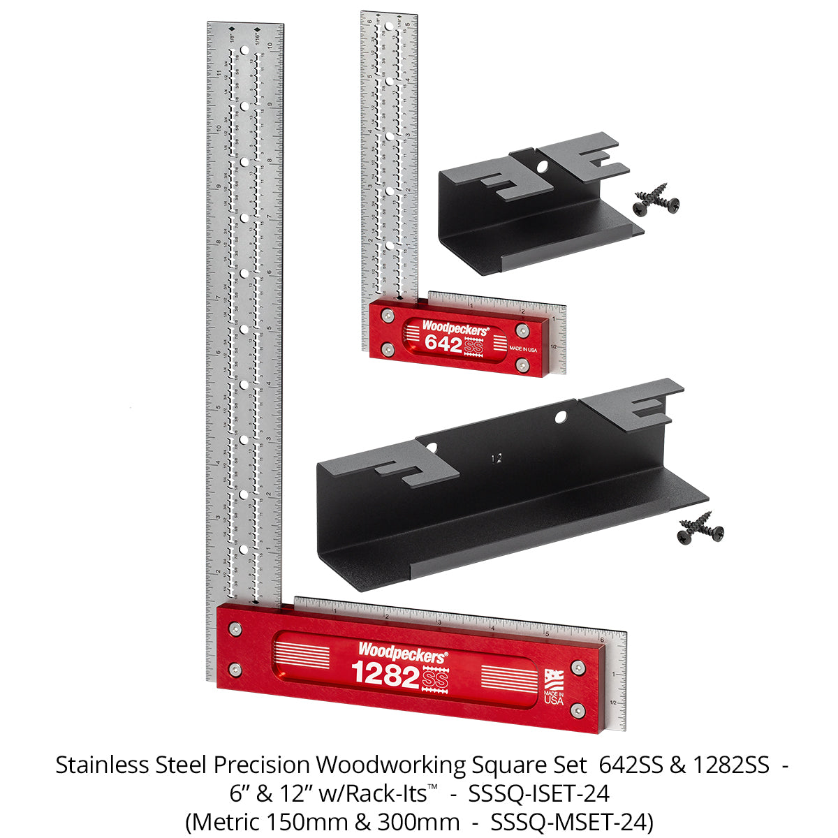 Stainless Steel Precision Woodworking Squares