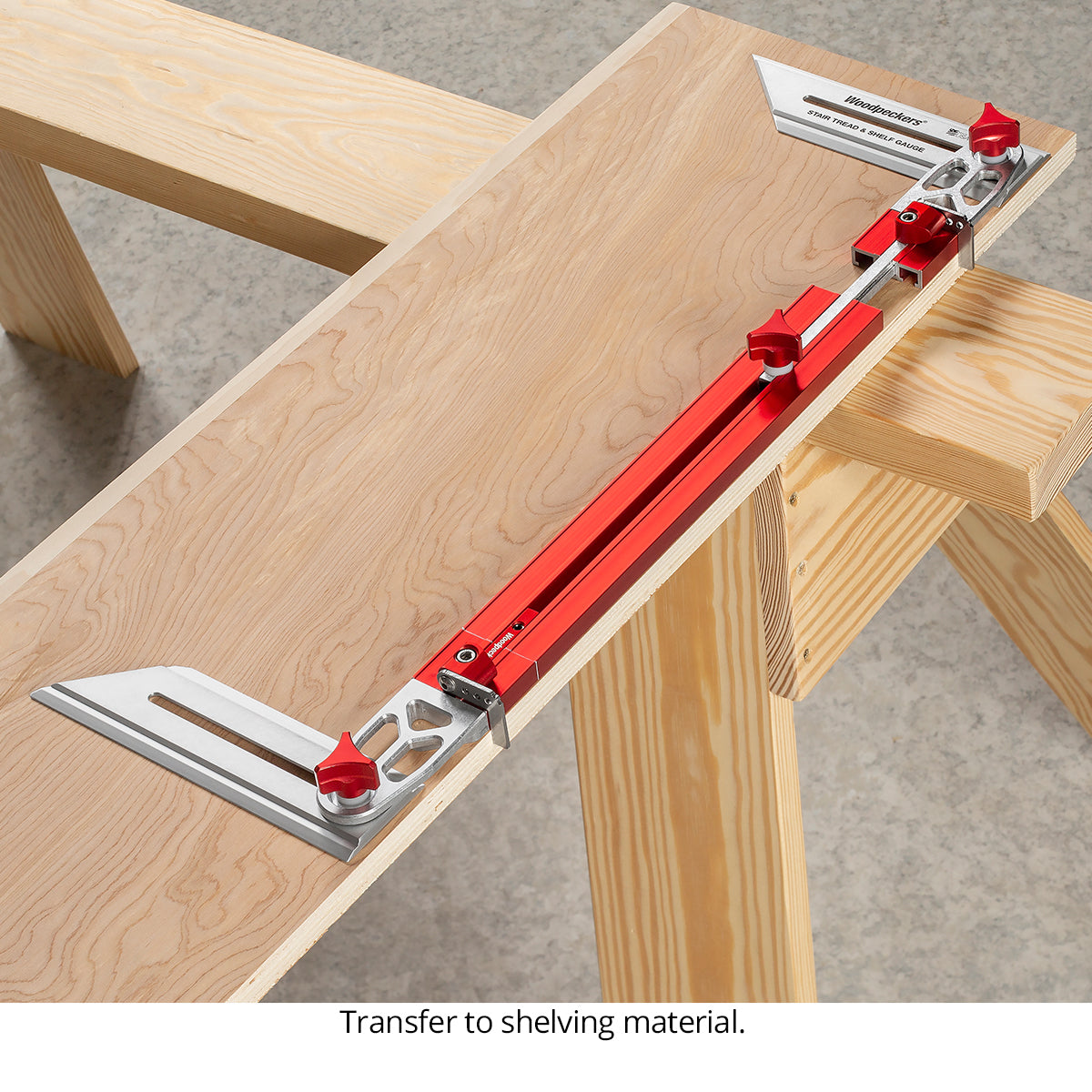 Stair Tread & Shelf Gauge