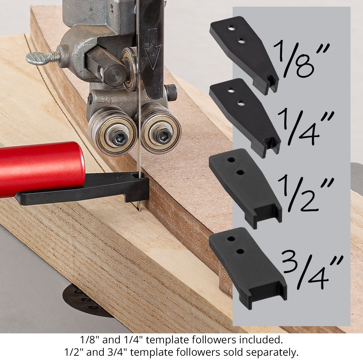 SteadyCurve 2.0 Magnetic Band Saw Template Guide