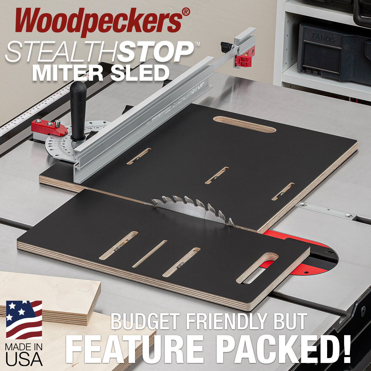 StealthStop Miter Sled
