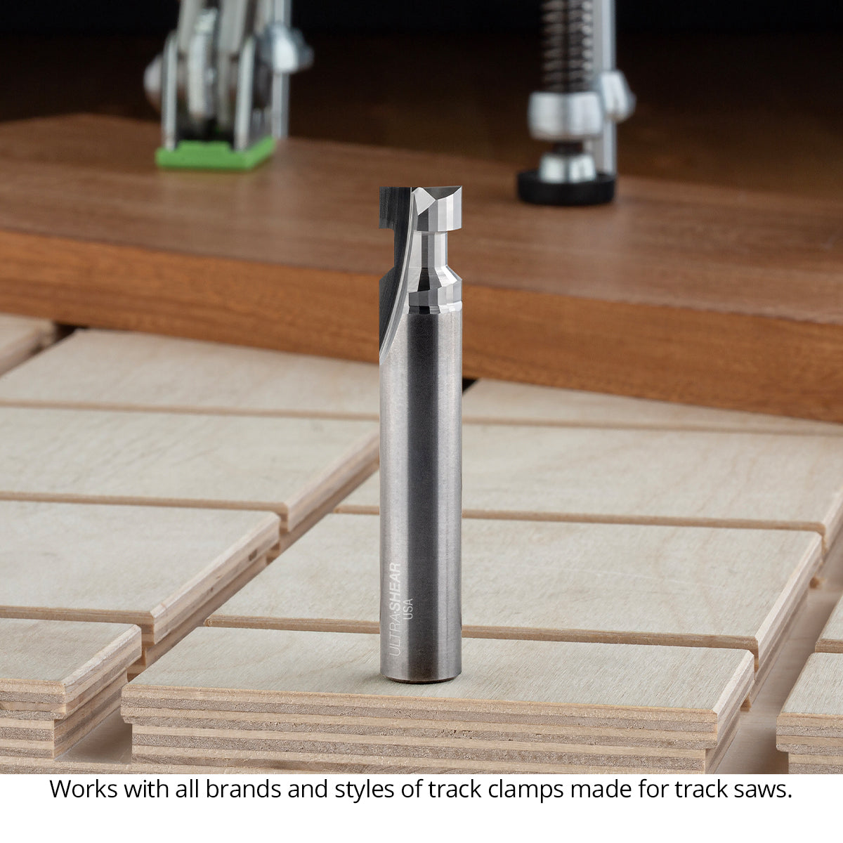 T-Slot Router Bits - Track Clamps & Hex Bolts - Super C Solid Carbide