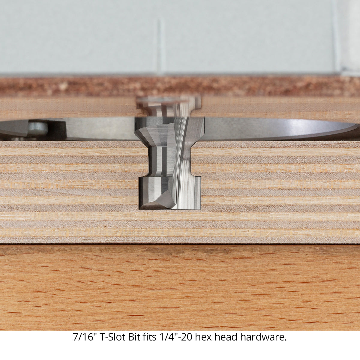 T-Slot Router Bits - Track Clamps & Hex Bolts - Super C Solid Carbide