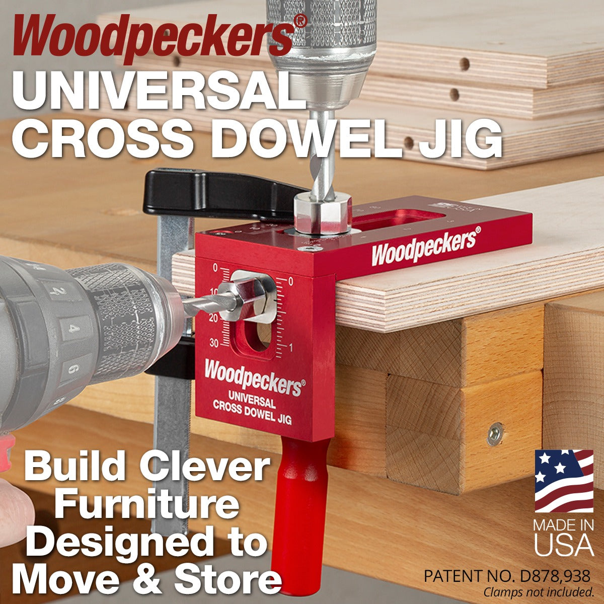 Universal Cross Dowel Jig